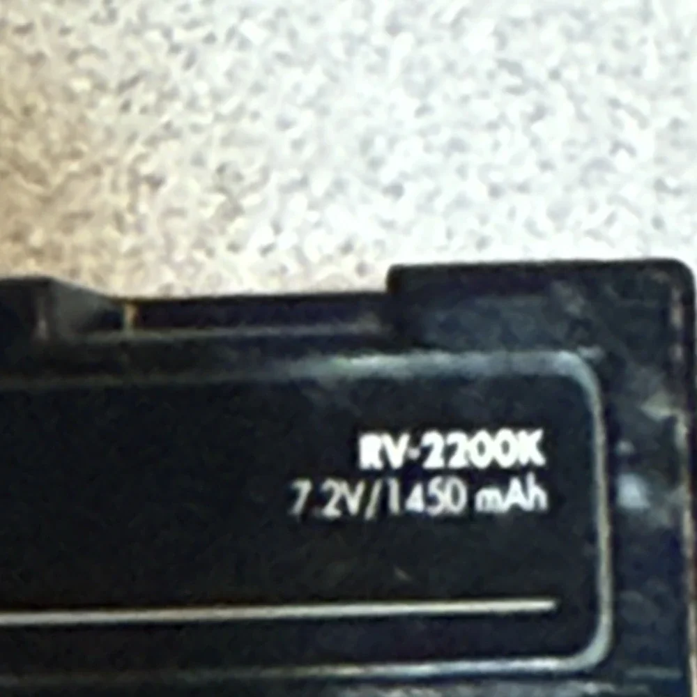 Rayovac RV-2200K Rechargeable Nickel Metal Hydride Camcorder Battery Used‎